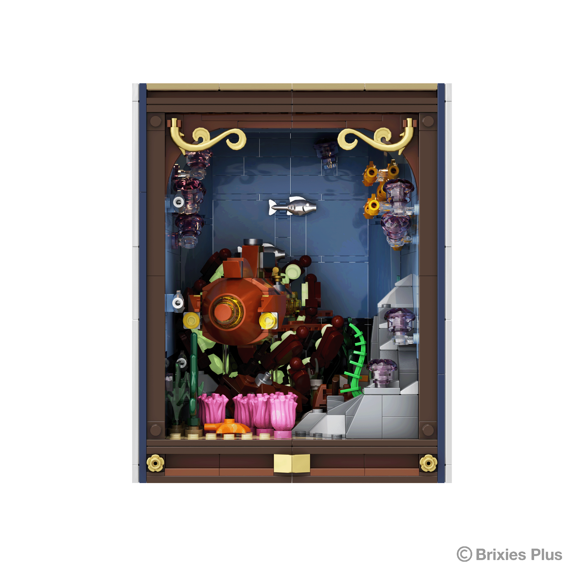 BRIXIES Plus Book nook Ocean discovery
