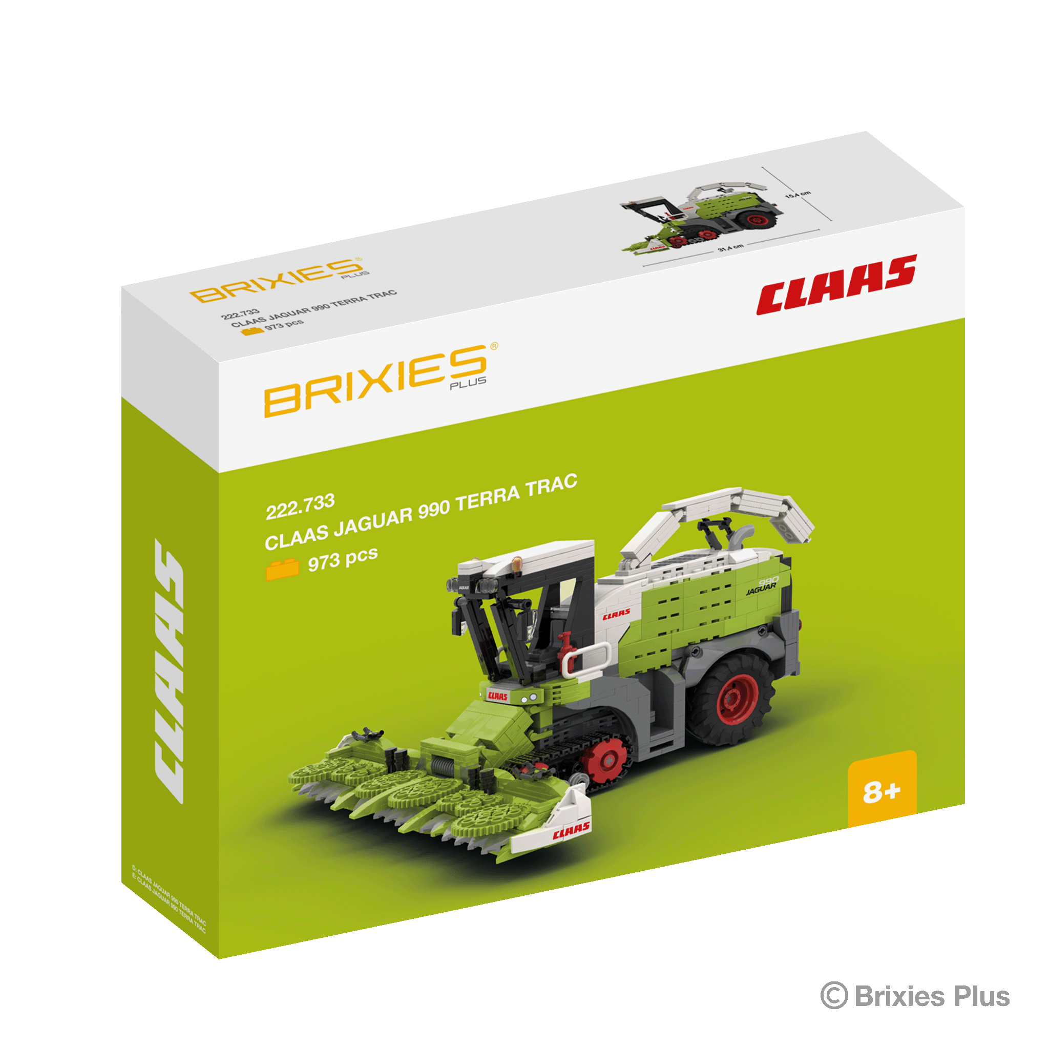 BRIXIES Plus CLAAS JAGUAR 990 TERRA TRAC