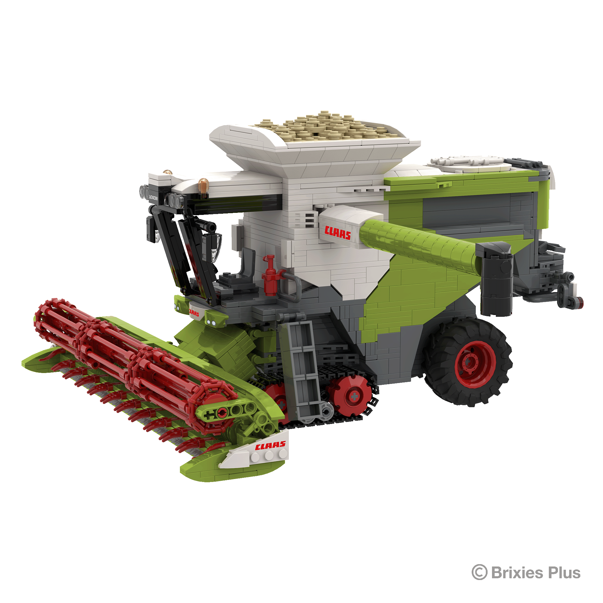BRIXIES Plus CLAAS LEXION 8900 TERRA TRAC inkl. Anhänger