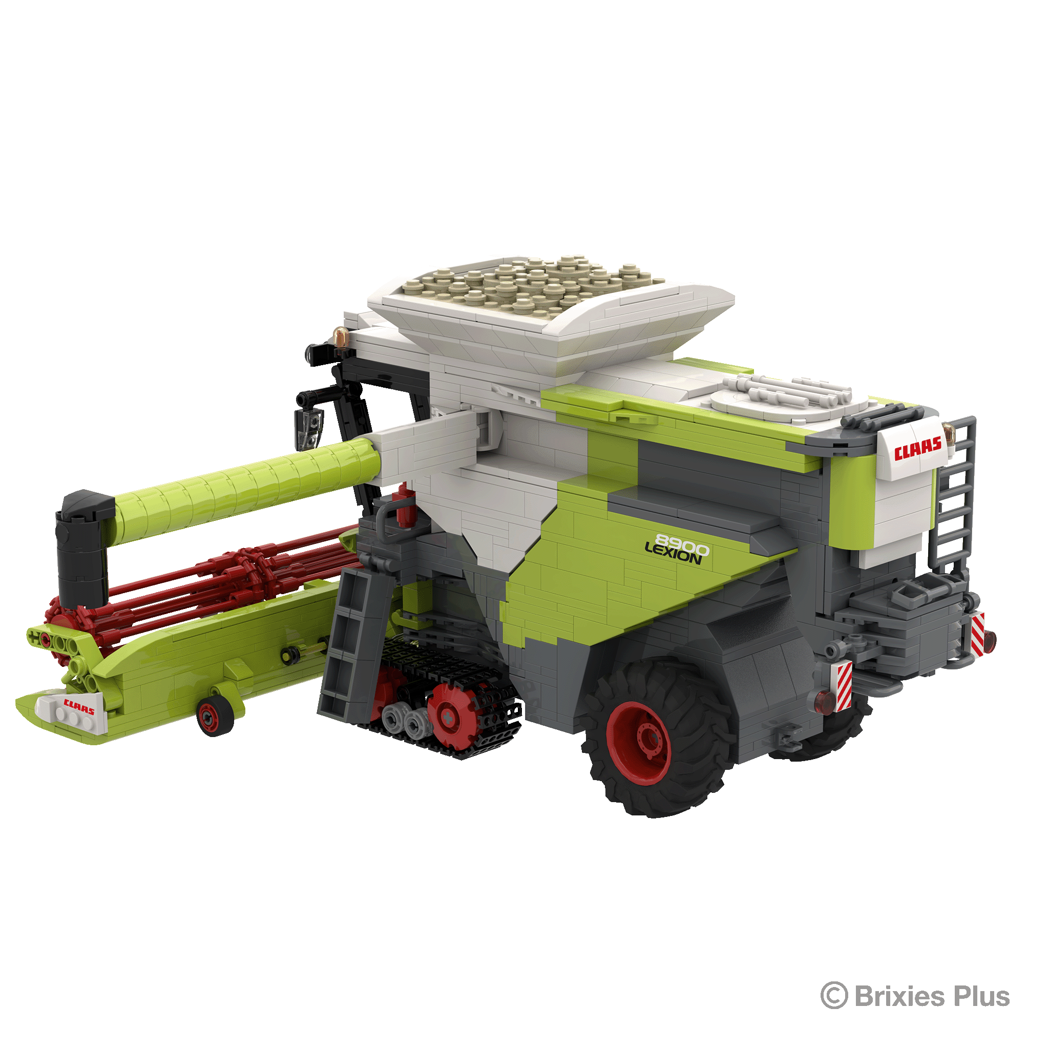BRIXIES Plus CLAAS LEXION 8900 TERRA TRAC incl. trailer