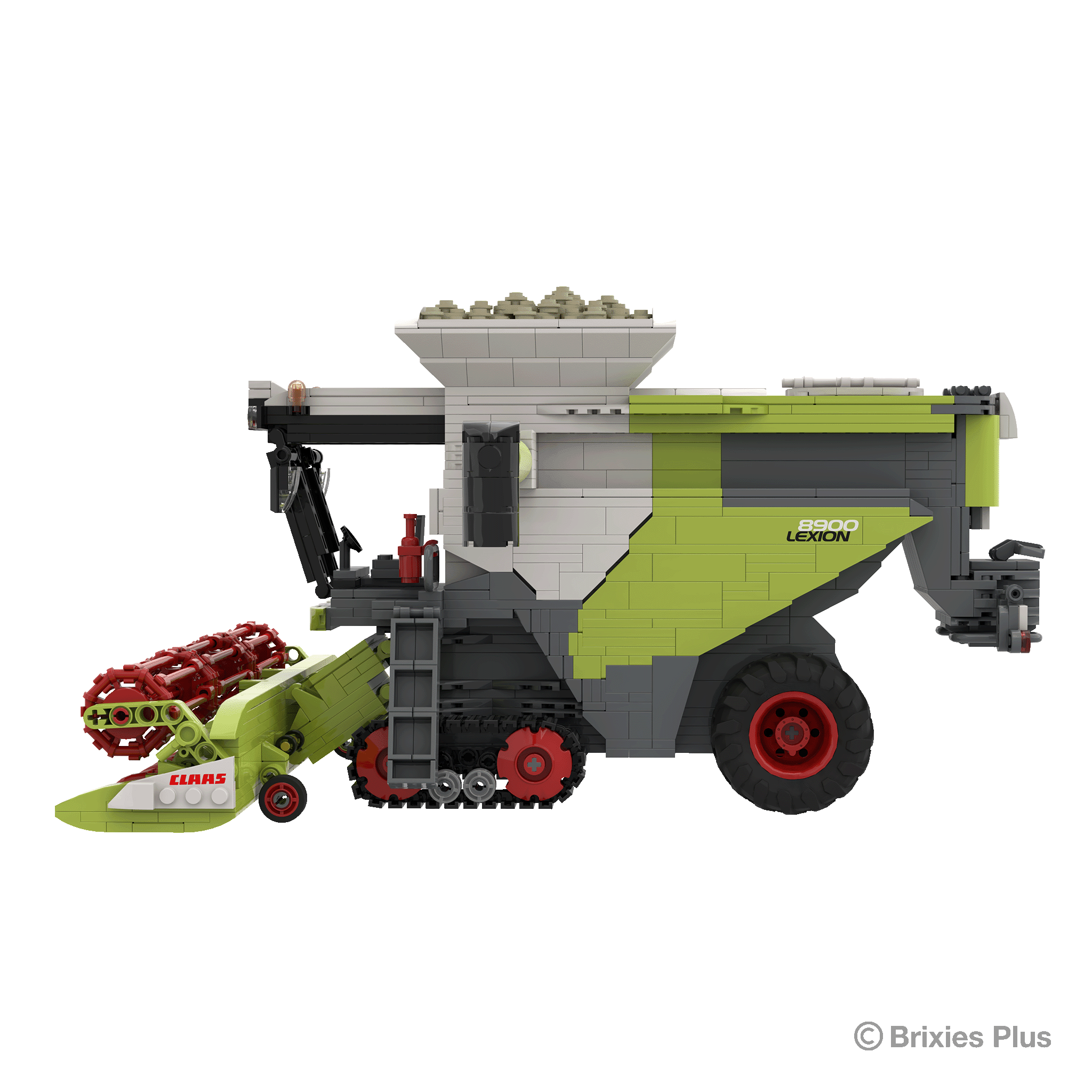 BRIXIES Plus CLAAS LEXION 8900 TERRA TRAC incl. trailer