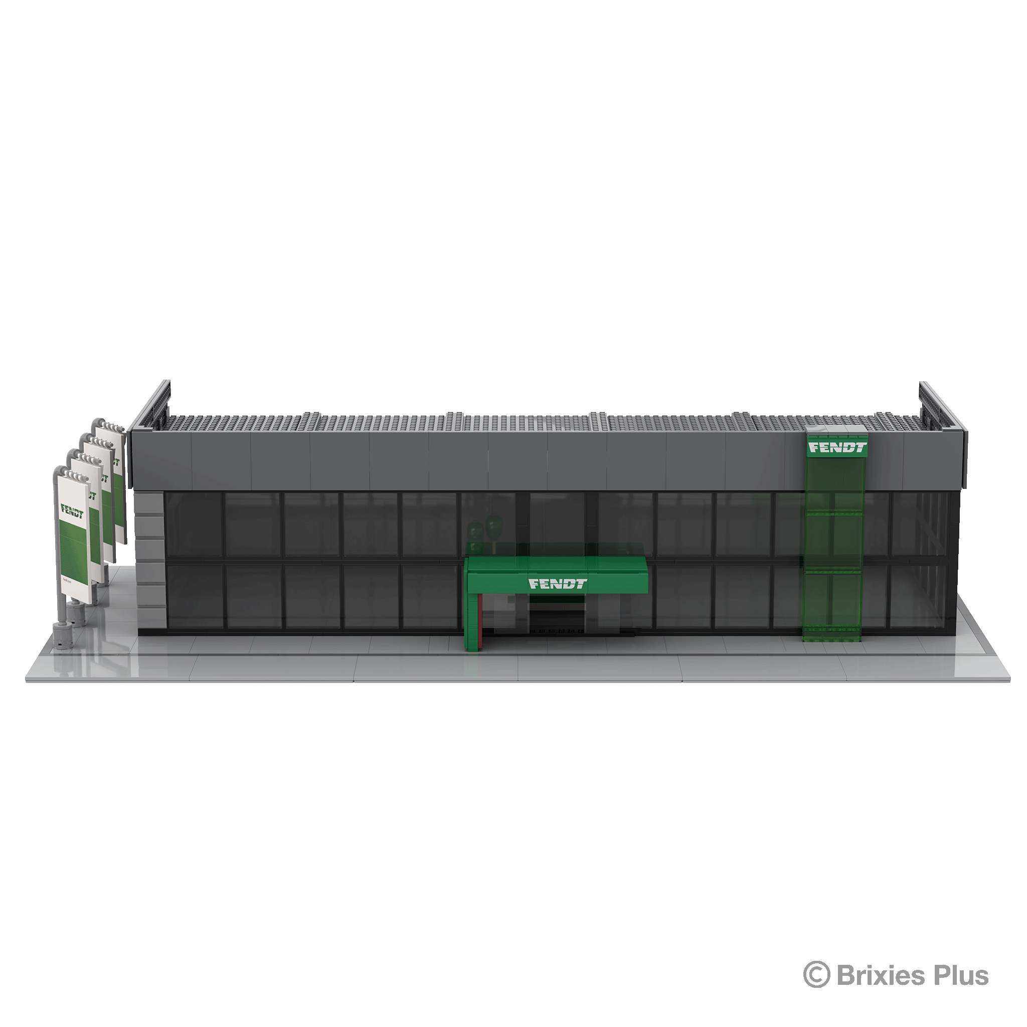 BRIXIES Plus Fendthalle Diorama