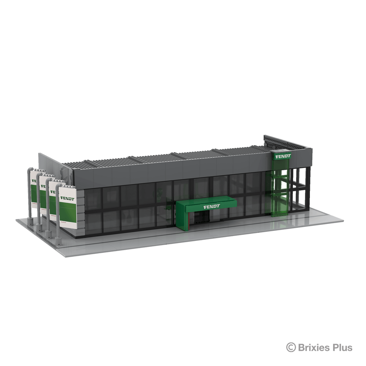 BRIXIES Plus Fendthalle Diorama