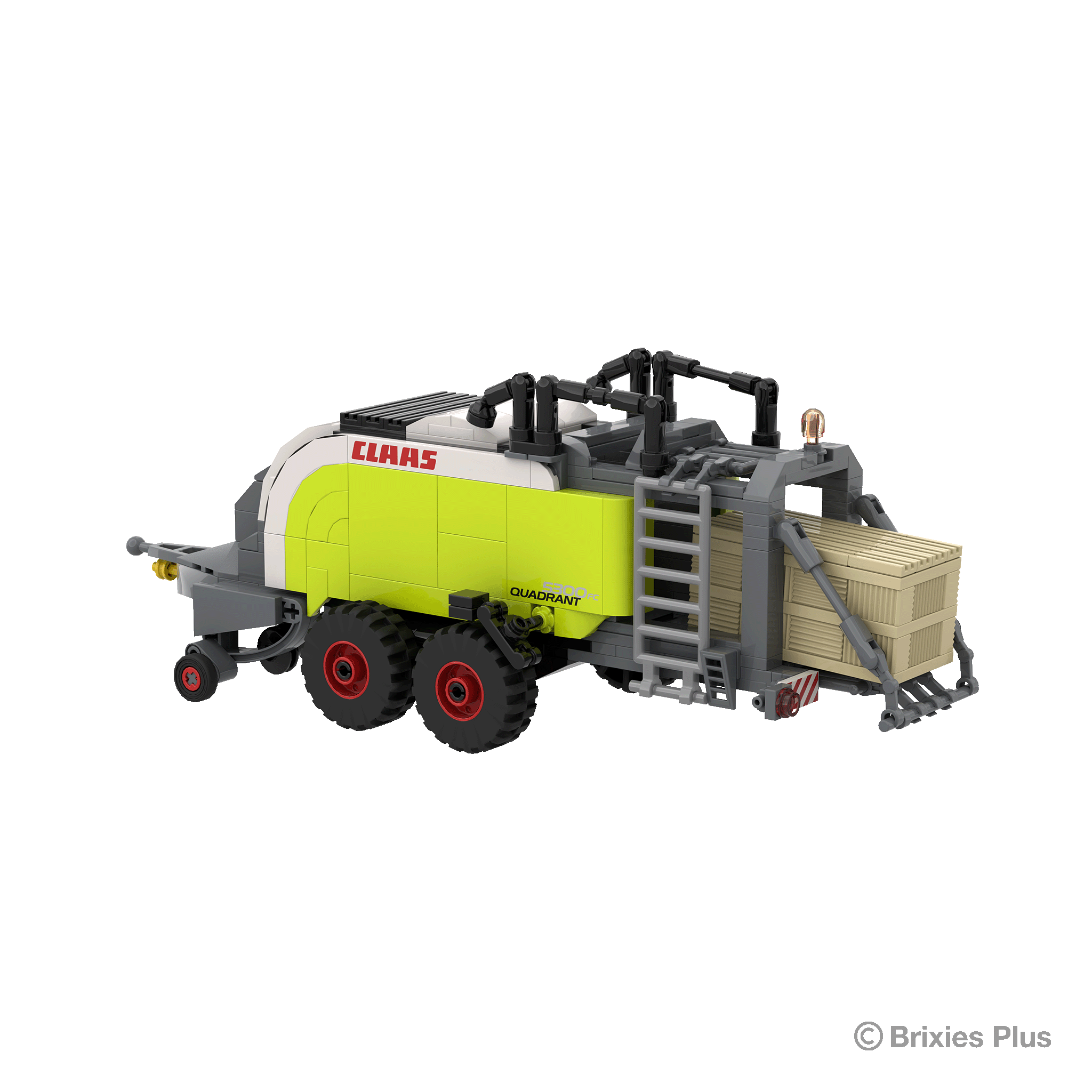 BRIXIES Plus CLAAS LEXION 8900 TERRA TRAC incl. trailer