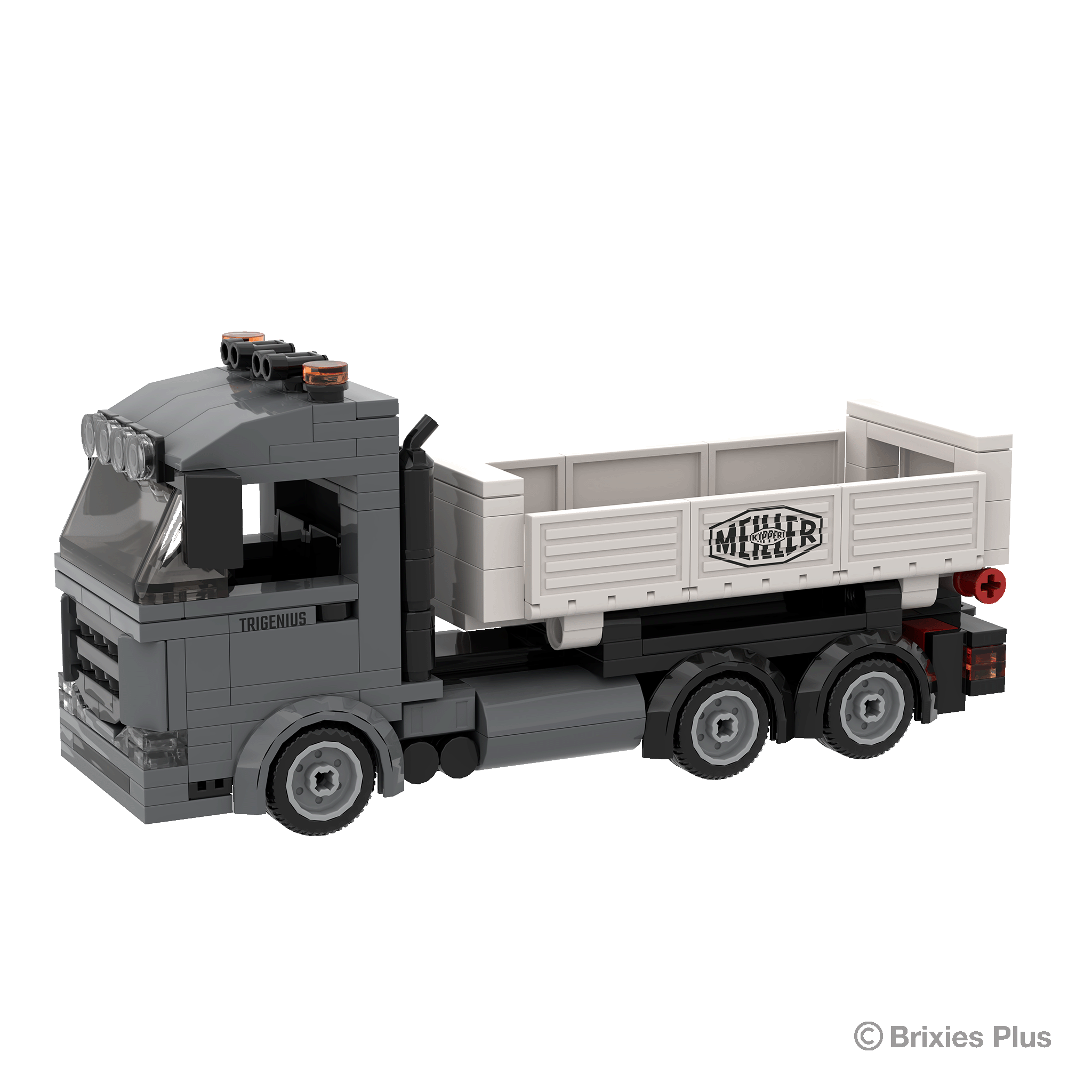 BRIXIES Plus MEILLER Trigenius three-way tipper