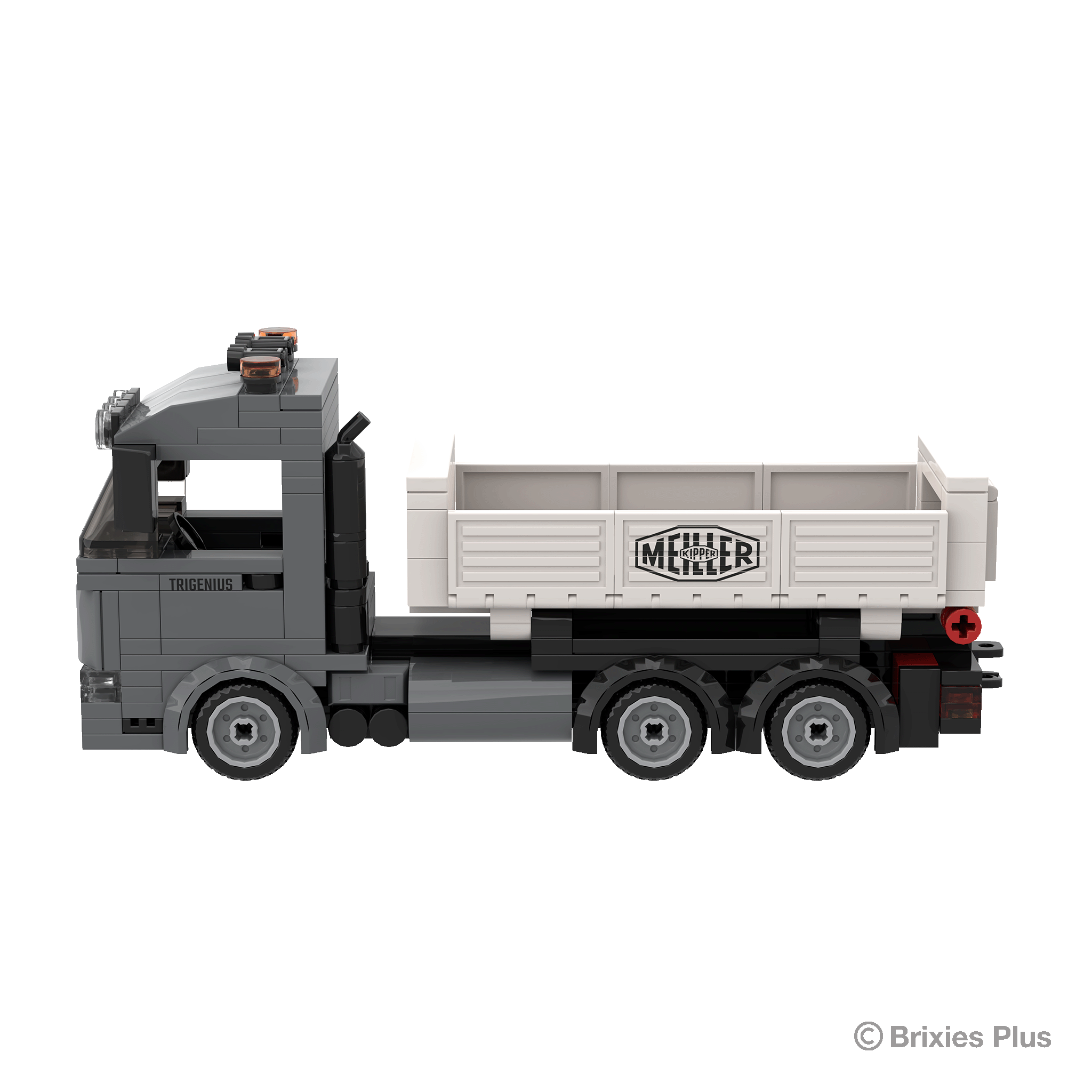 BRIXIES Plus MEILLER Trigenius three-way tipper