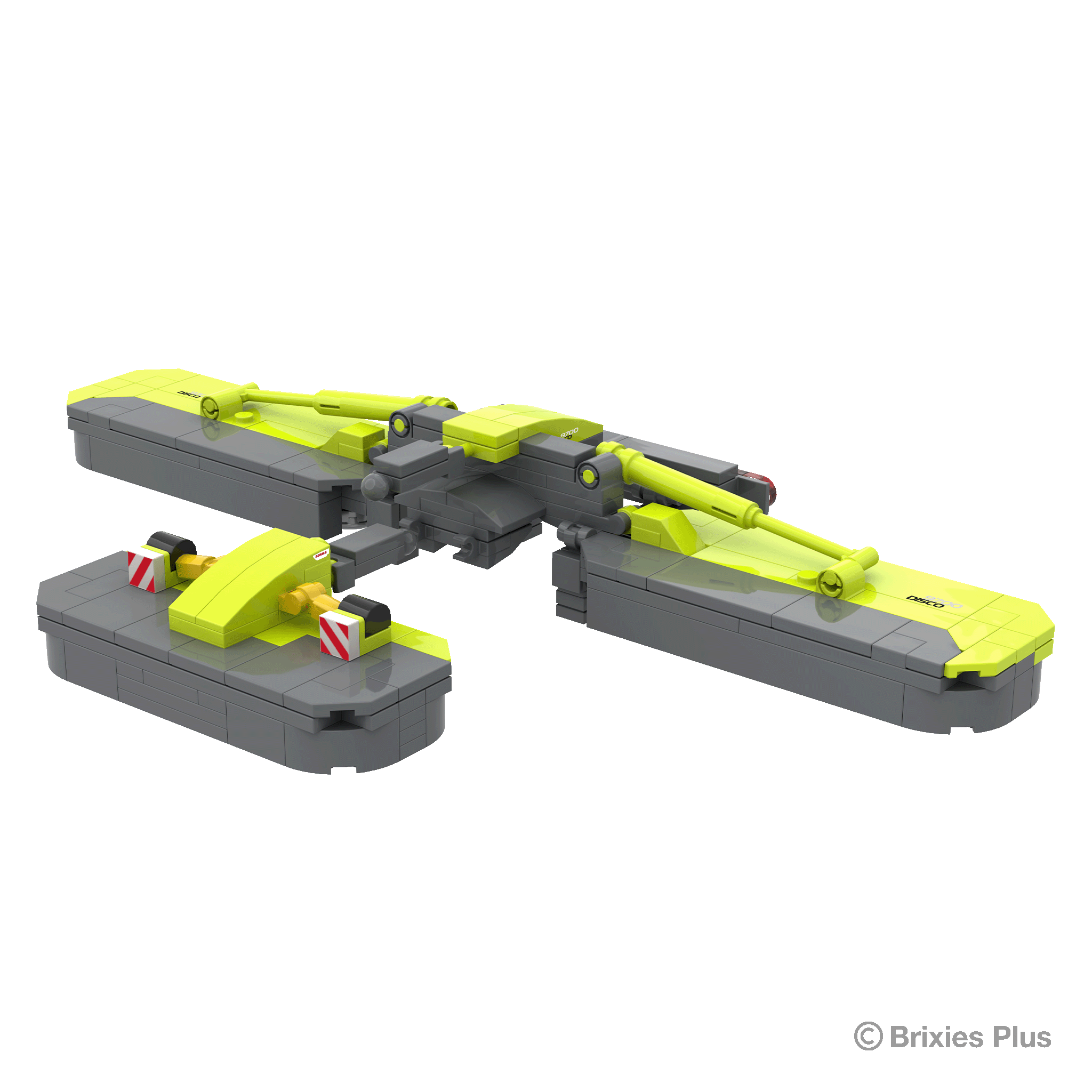 BRIXIES Plus CLAAS DISCO mower combination