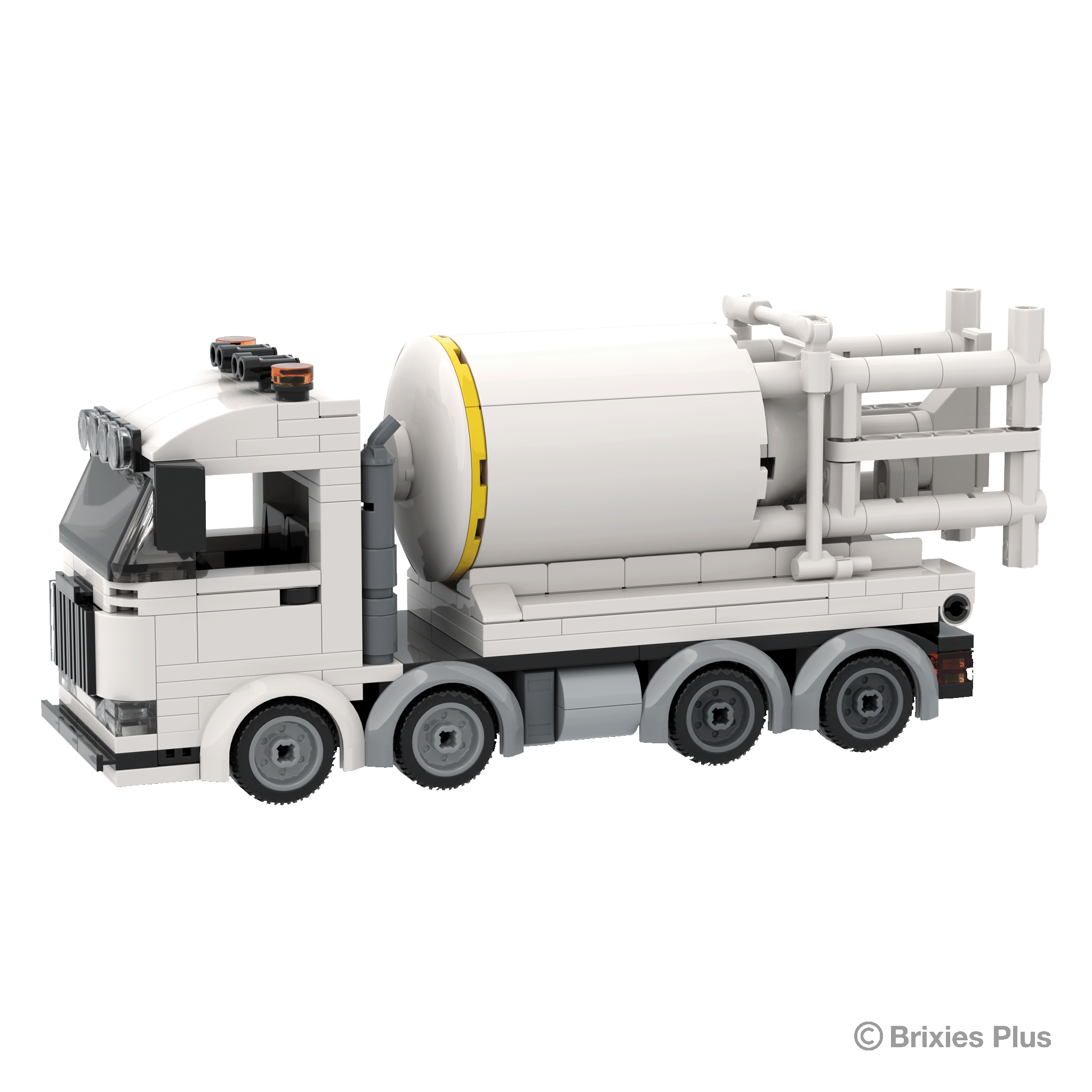 BRIXIES Plus LKW mit Putzsilo