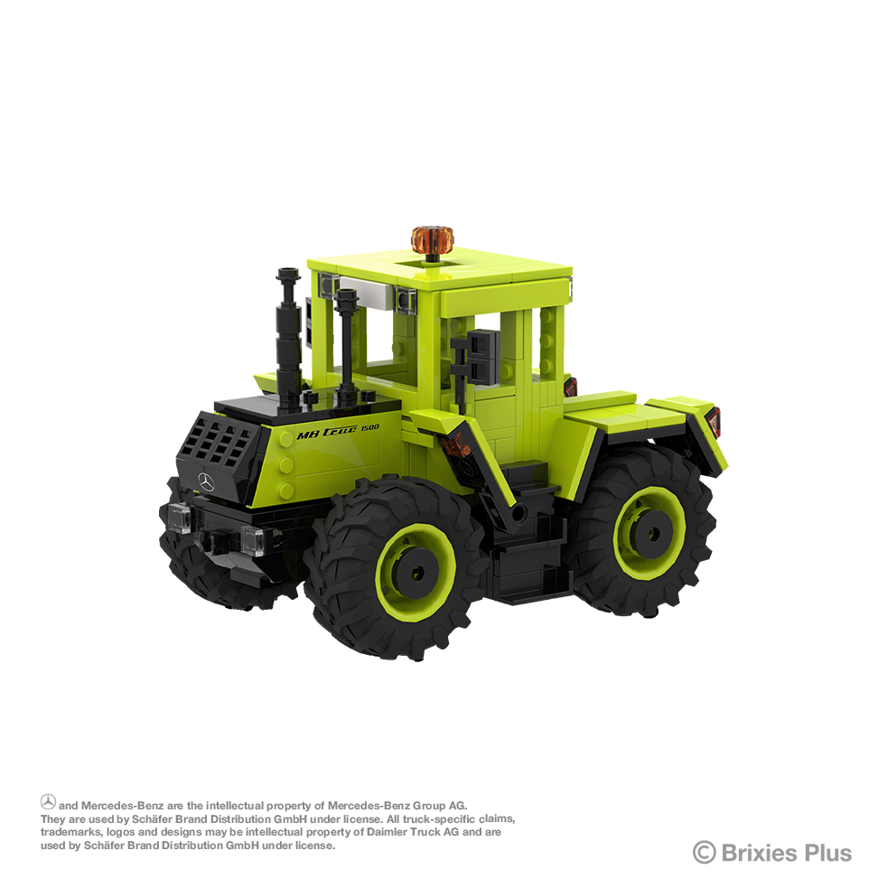 MB-Trac 1500 - 1:30 Scale Lime-black