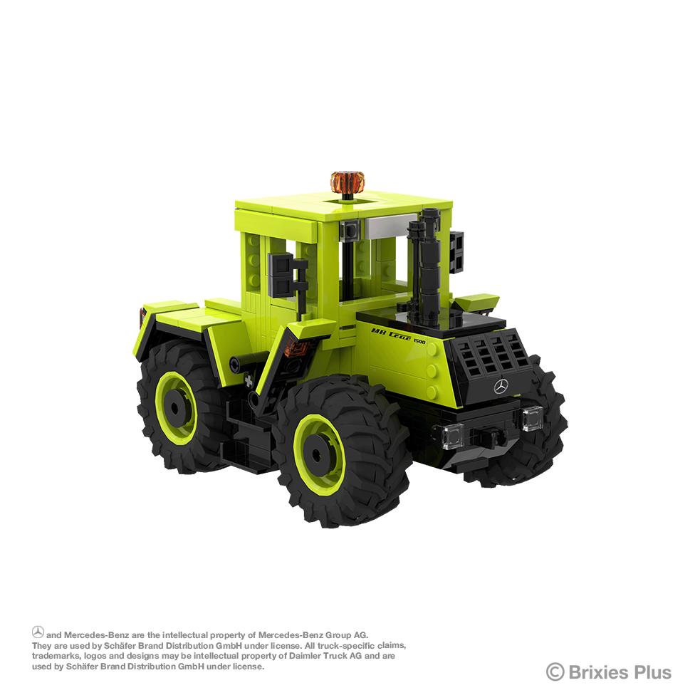 MB-Trac 1500 - 1:30 Scale Lime-black