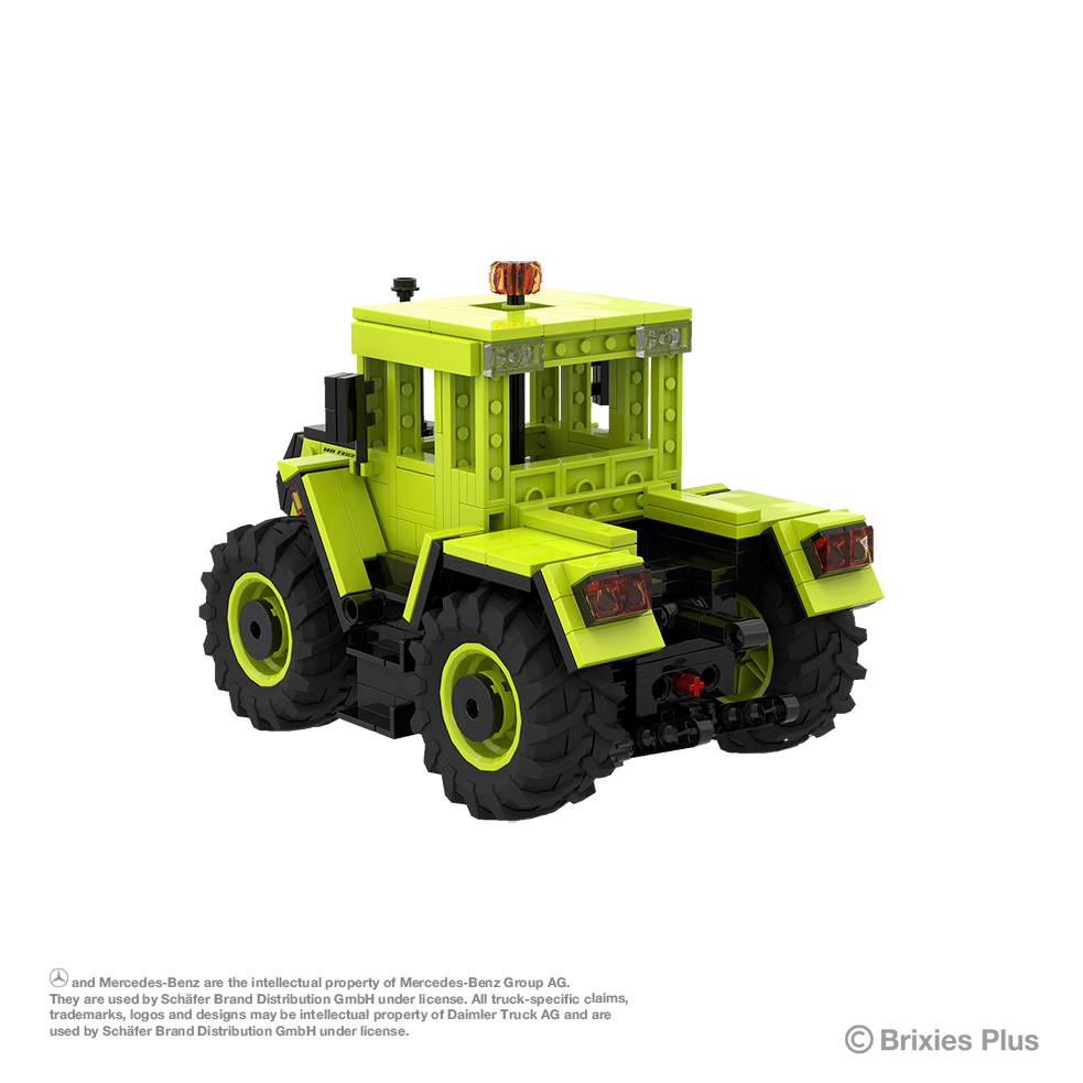 MB-Trac 1500 - 1:30 Scale Lime-black