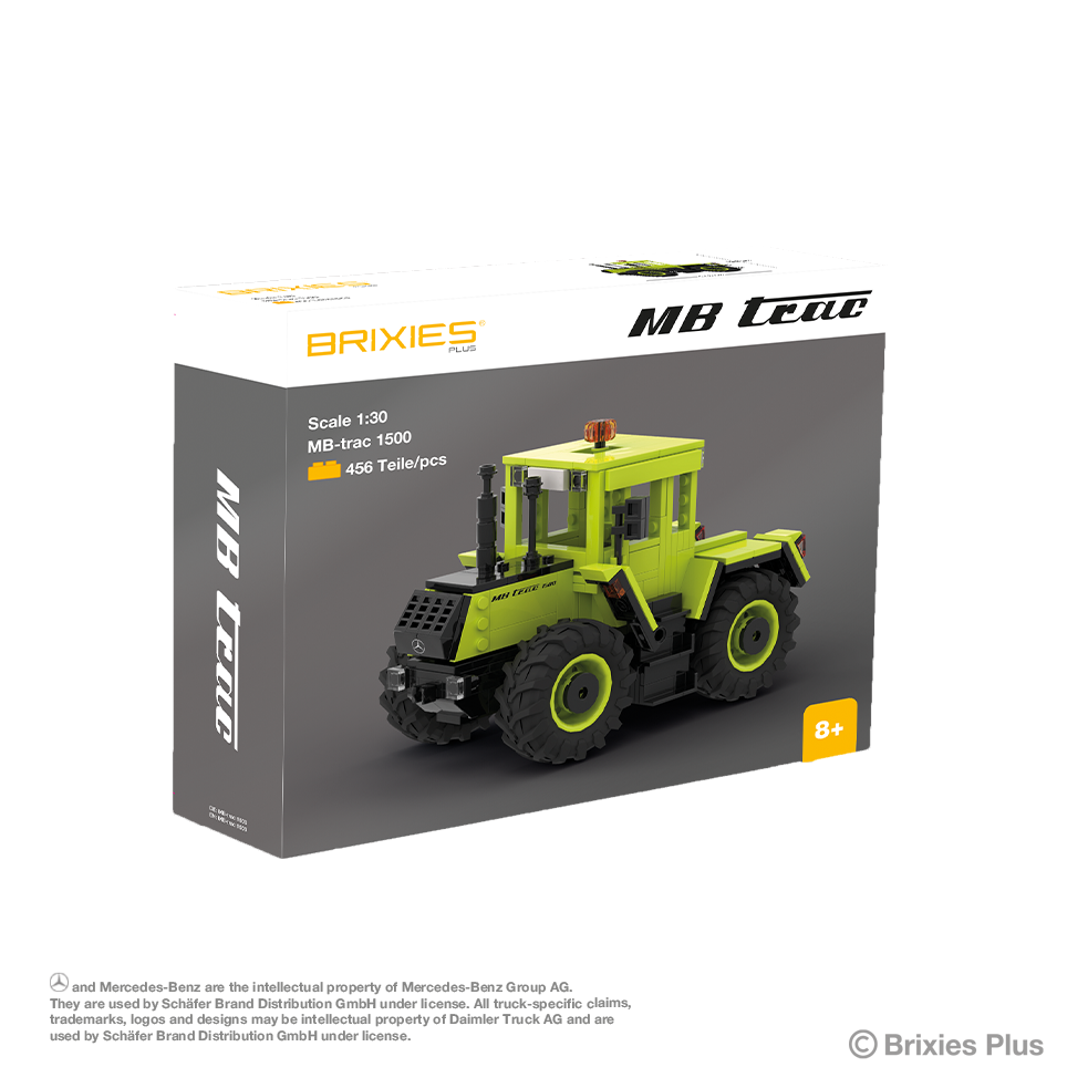 MB-Trac 1500 - 1:30 Scale Lime-black