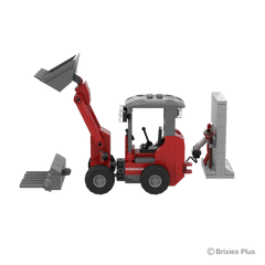 BRIXIES Plus Weidemann 1190e with wall stand + shovel
