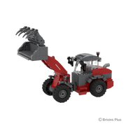 BRIXIES Plus Weidemann 3060 Greifschaufel & Plattengabel + Zubehör