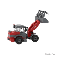 BRIXIES Plus Weidemann 3060 Grapple Bucket &amp; Plate Fork + Accessories