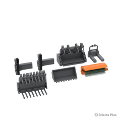 BRIXIES Plus Weidemann 3060 Grapple Bucket &amp; Plate Fork + Accessories