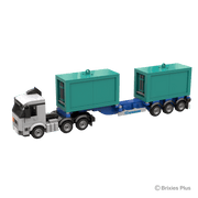 BRIXIES Plus Schwarzmüller tractor unit plus tipper trailer