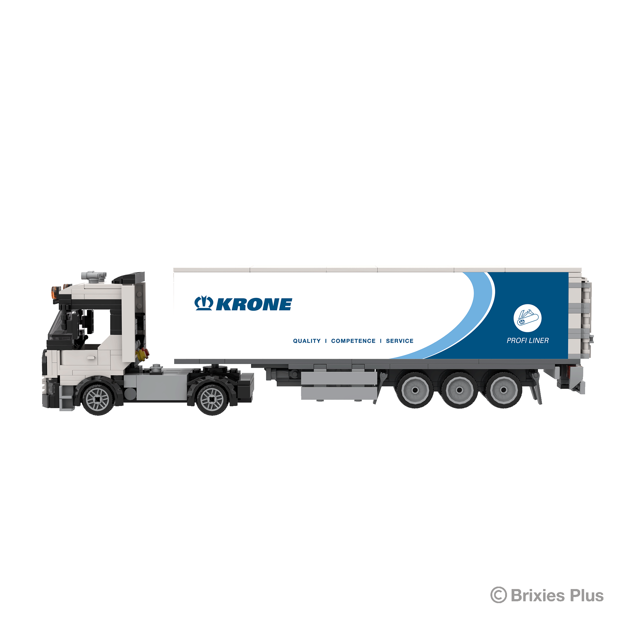 BRIXIES Plus Schwarzmüller tractor unit plus tipper trailer