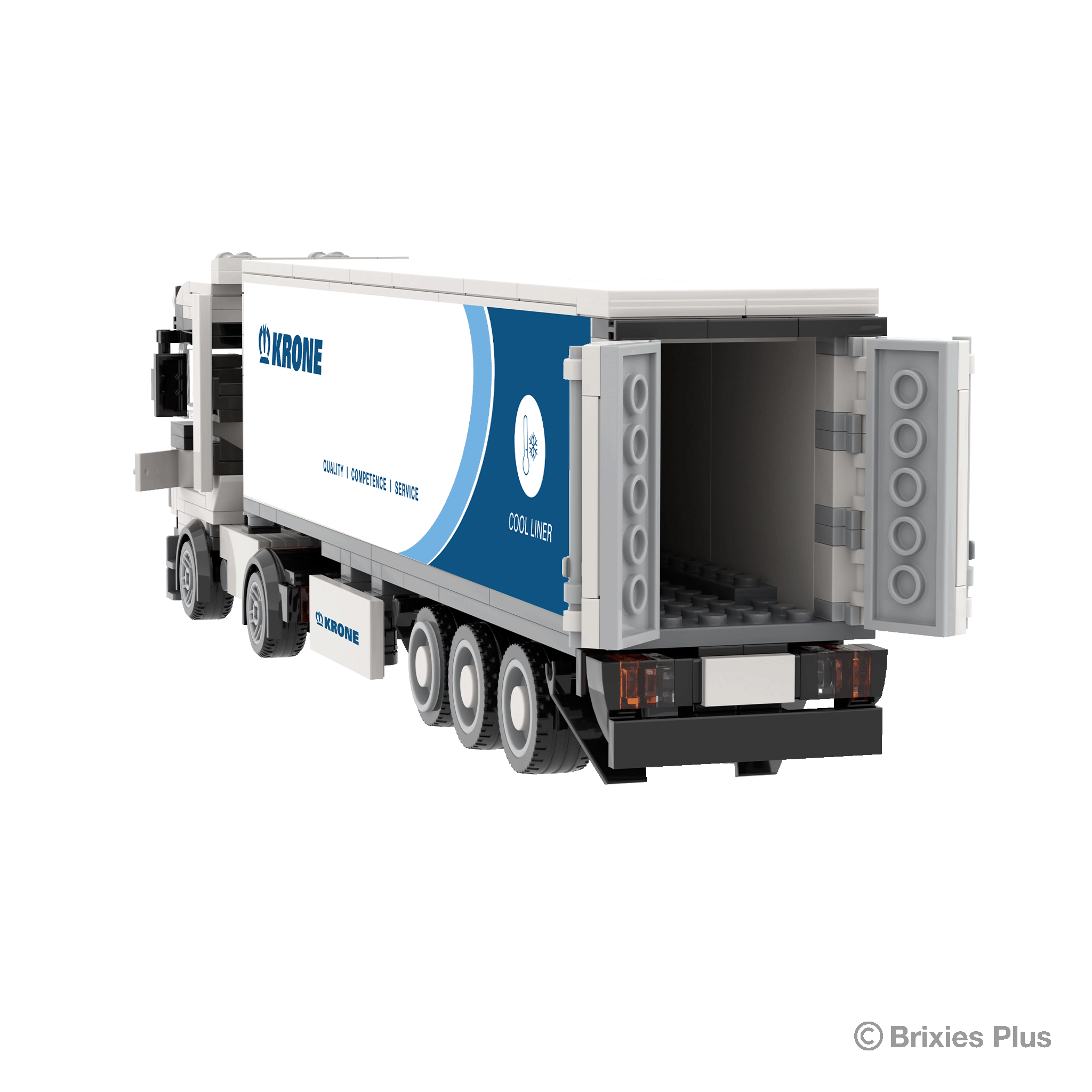 BRIXIES Plus Schwarzmüller tractor unit plus tipper trailer