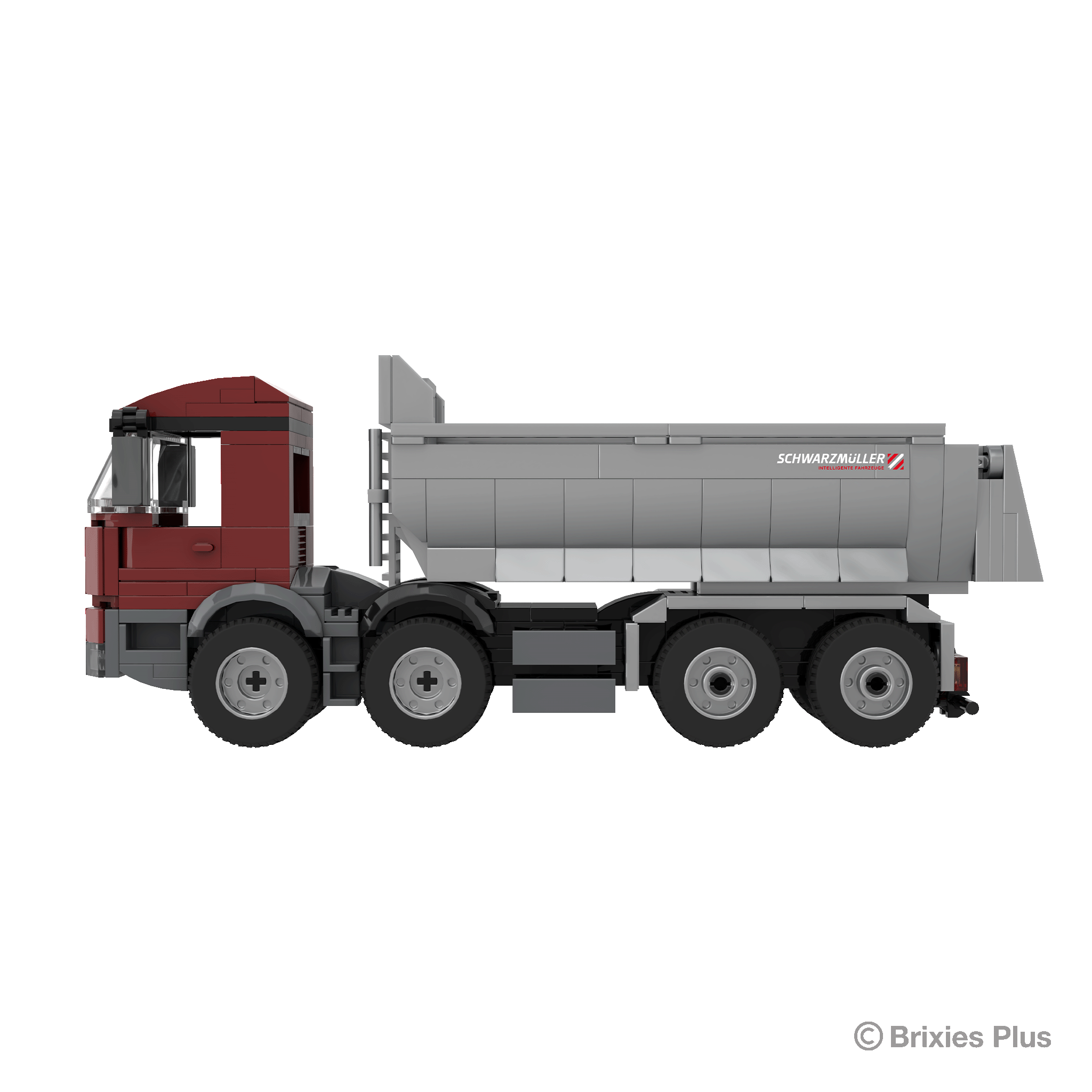 BRIXIES Plus Schwarzmüller tractor unit plus tipper trailer