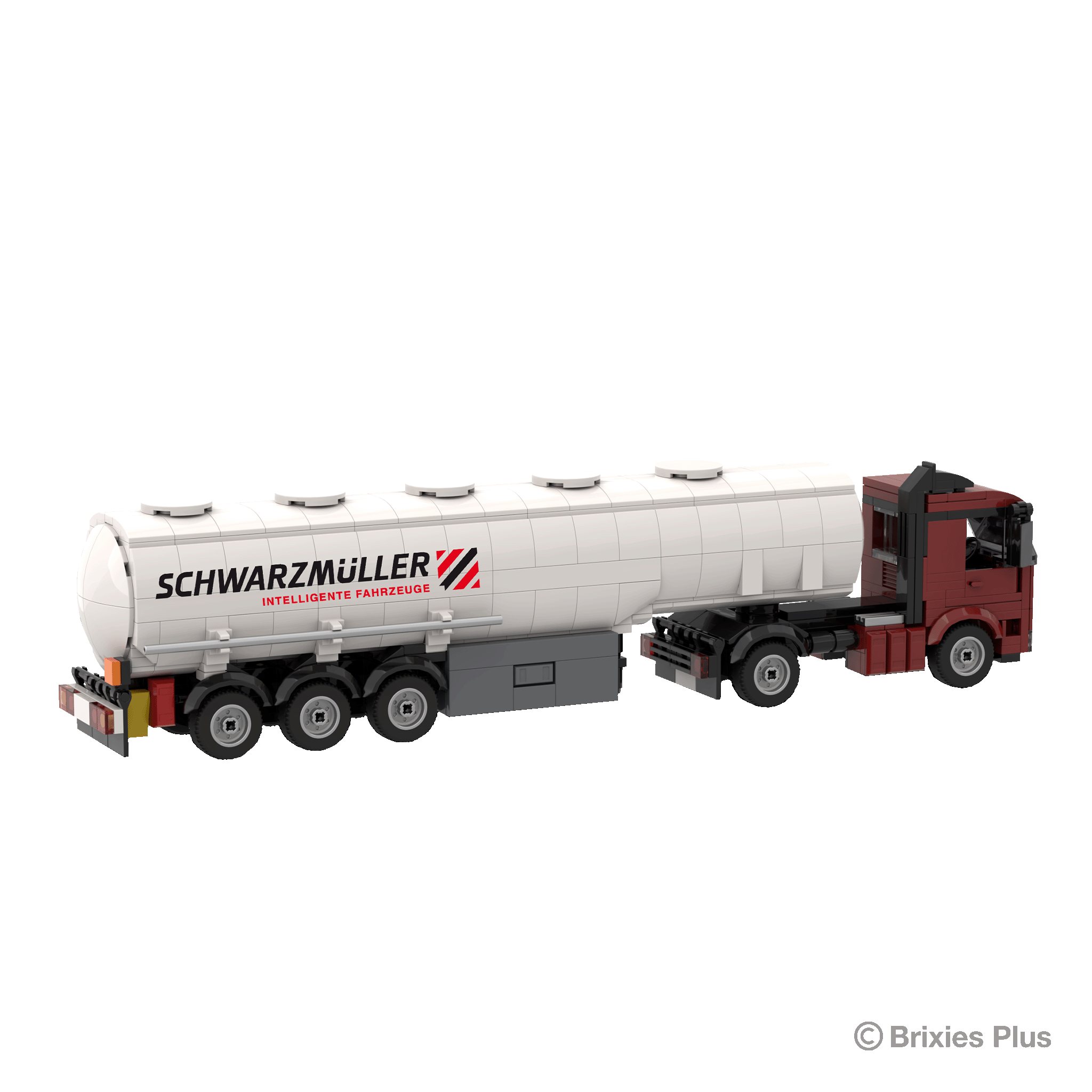 BRIXIES Plus Schwarzmüller tractor unit plus tipper trailer