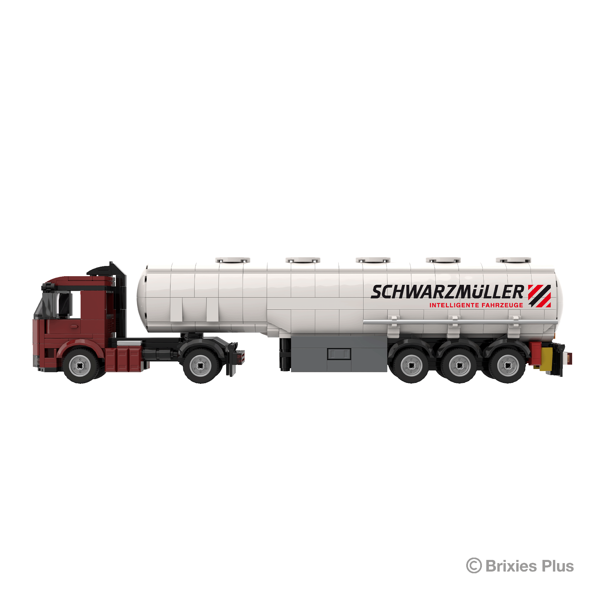 BRIXIES Plus Schwarzmüller tractor unit plus tipper trailer