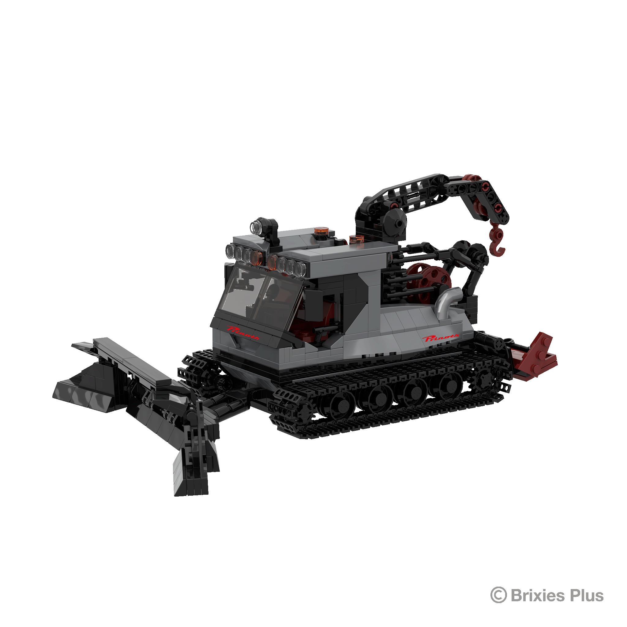 BRIXIES Plus Pistenraupe Leitwolf