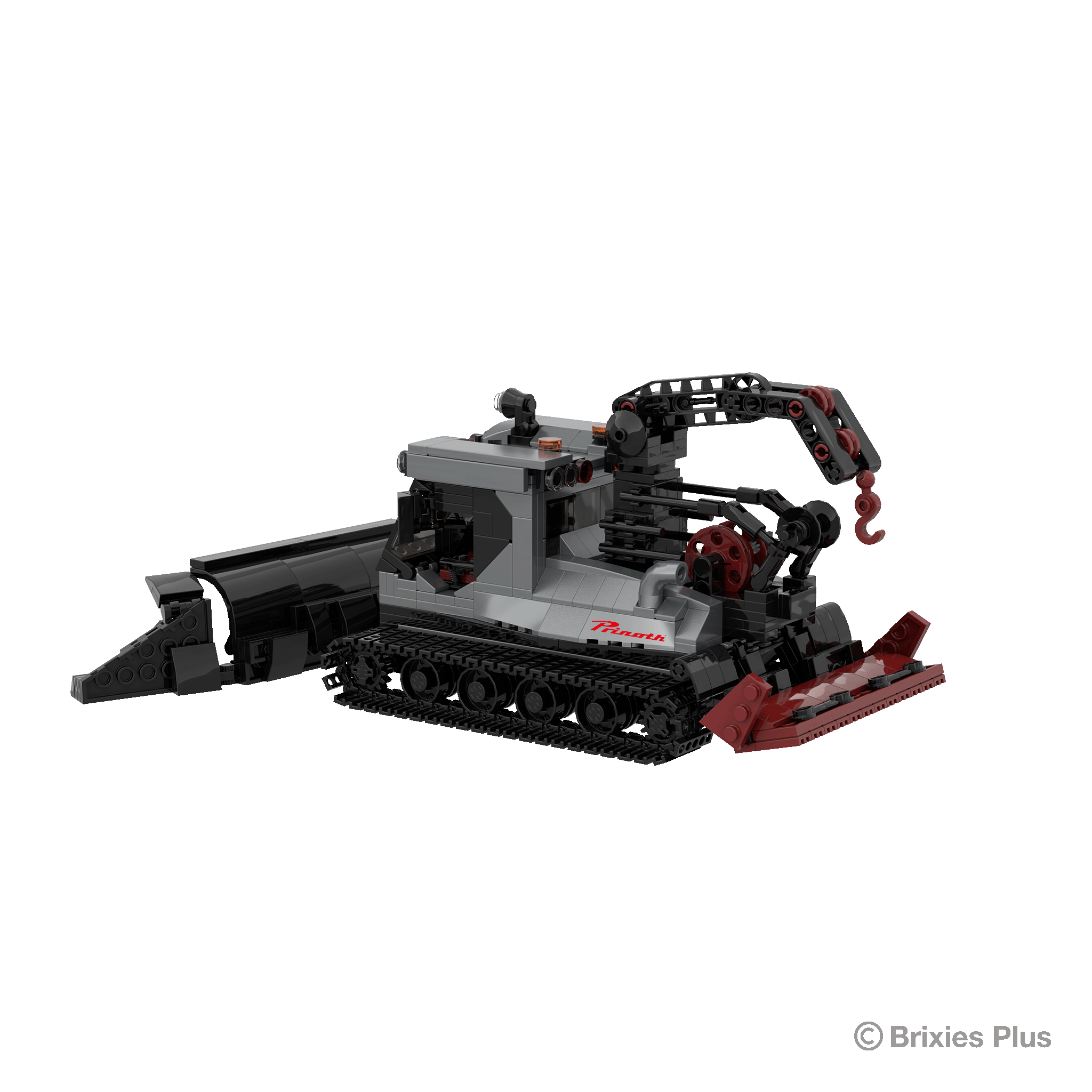 BRIXIES Plus Pistenraupe Leitwolf