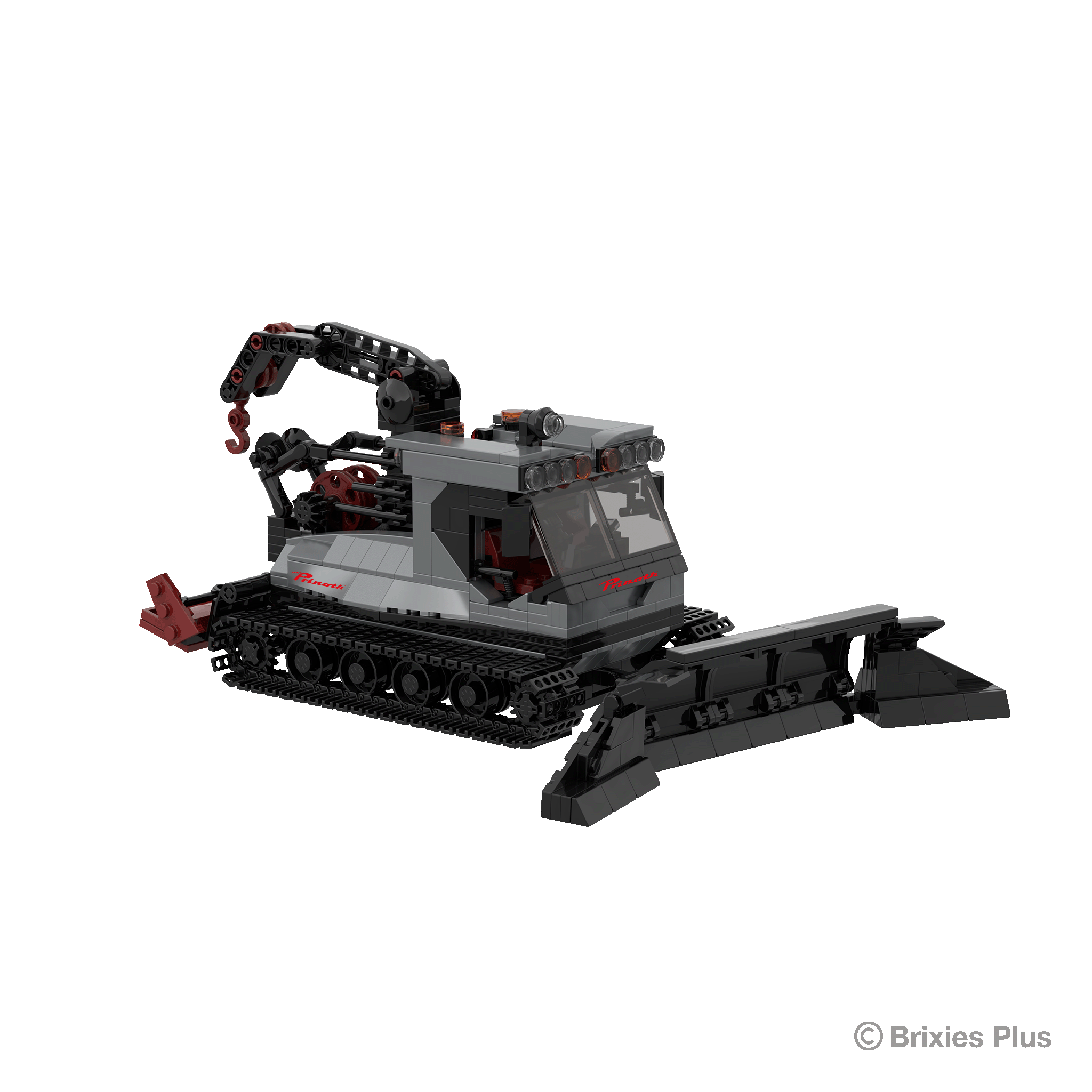 BRIXIES Plus Pistenraupe Leitwolf