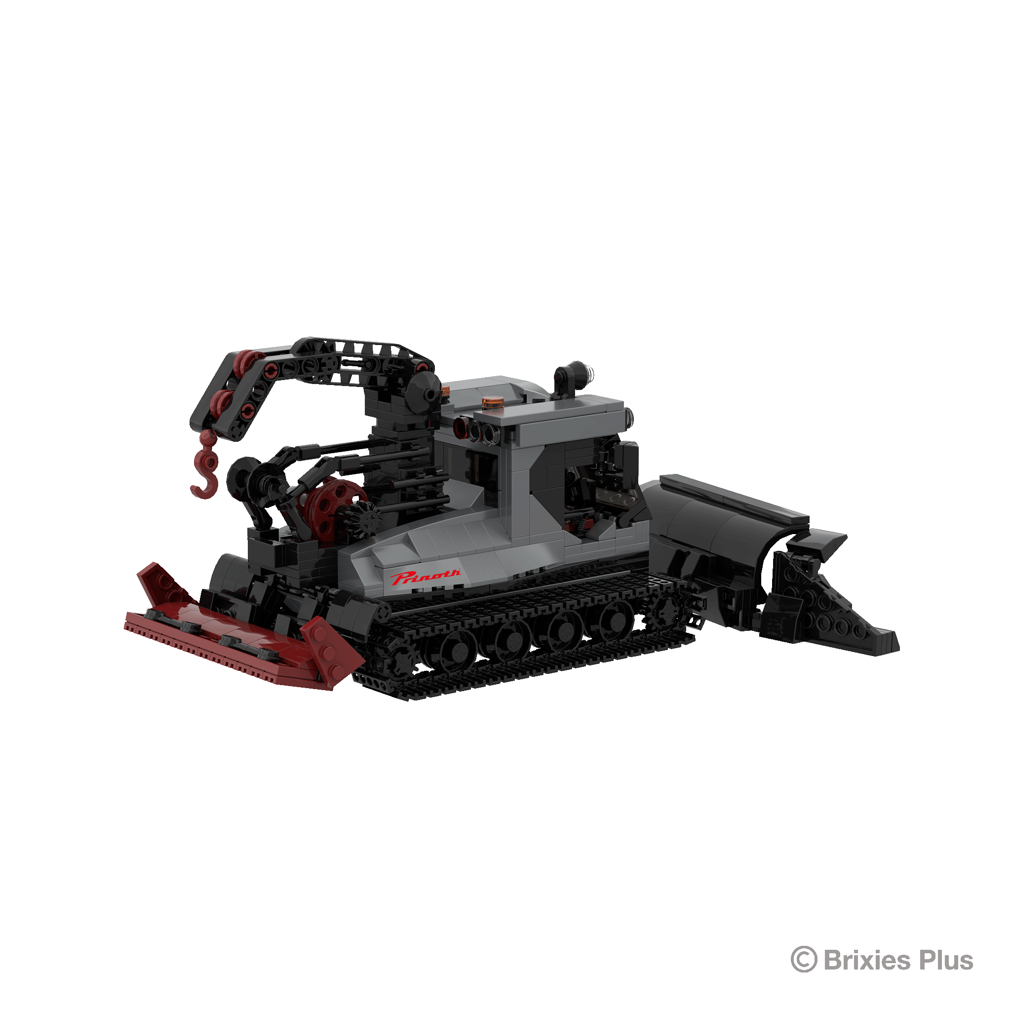 BRIXIES Plus Pistenraupe Leitwolf