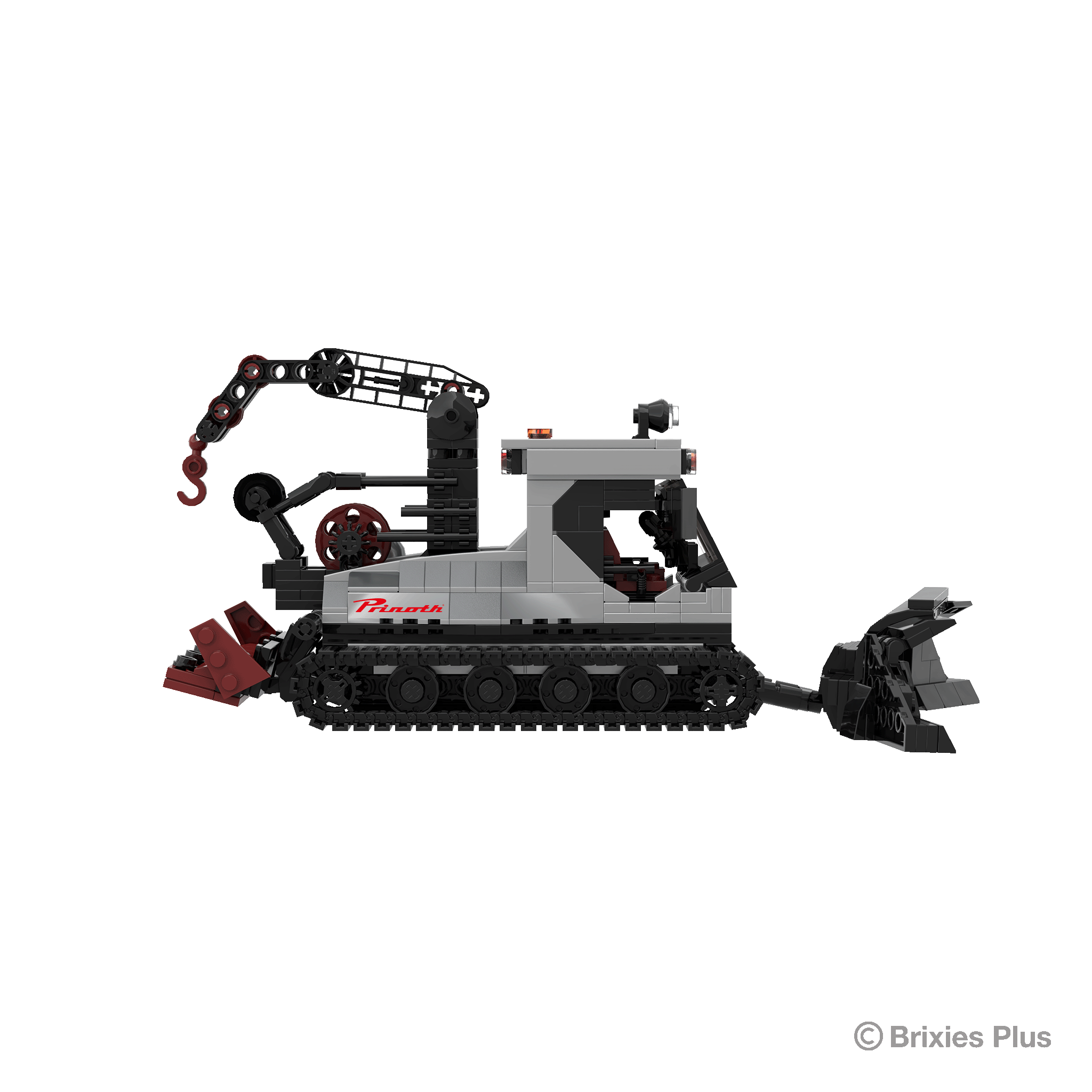 BRIXIES Plus Pistenraupe Leitwolf