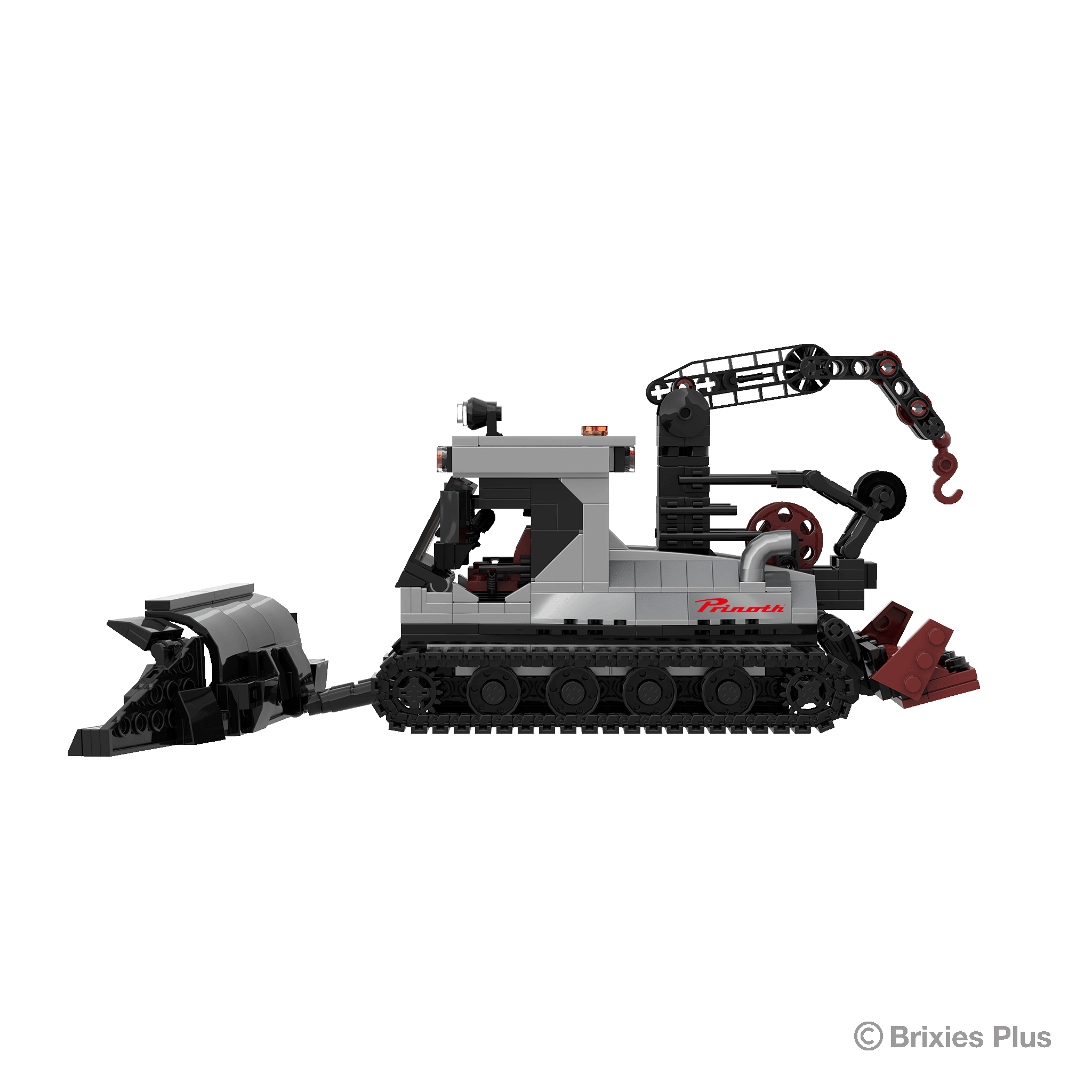 BRIXIES Plus Pistenraupe Leitwolf