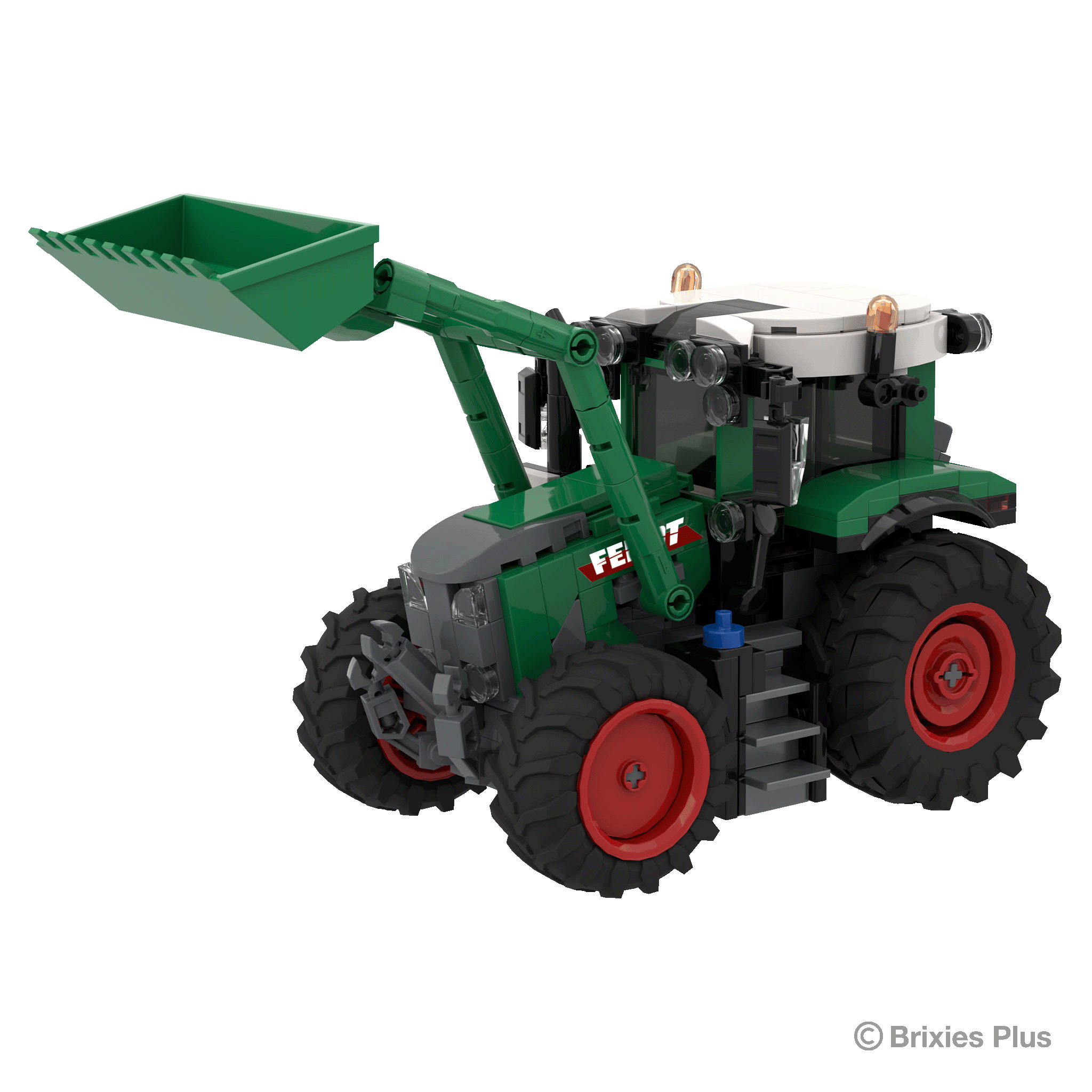 BRIXIES Plus Fendt 620 Vario mit Frontlader