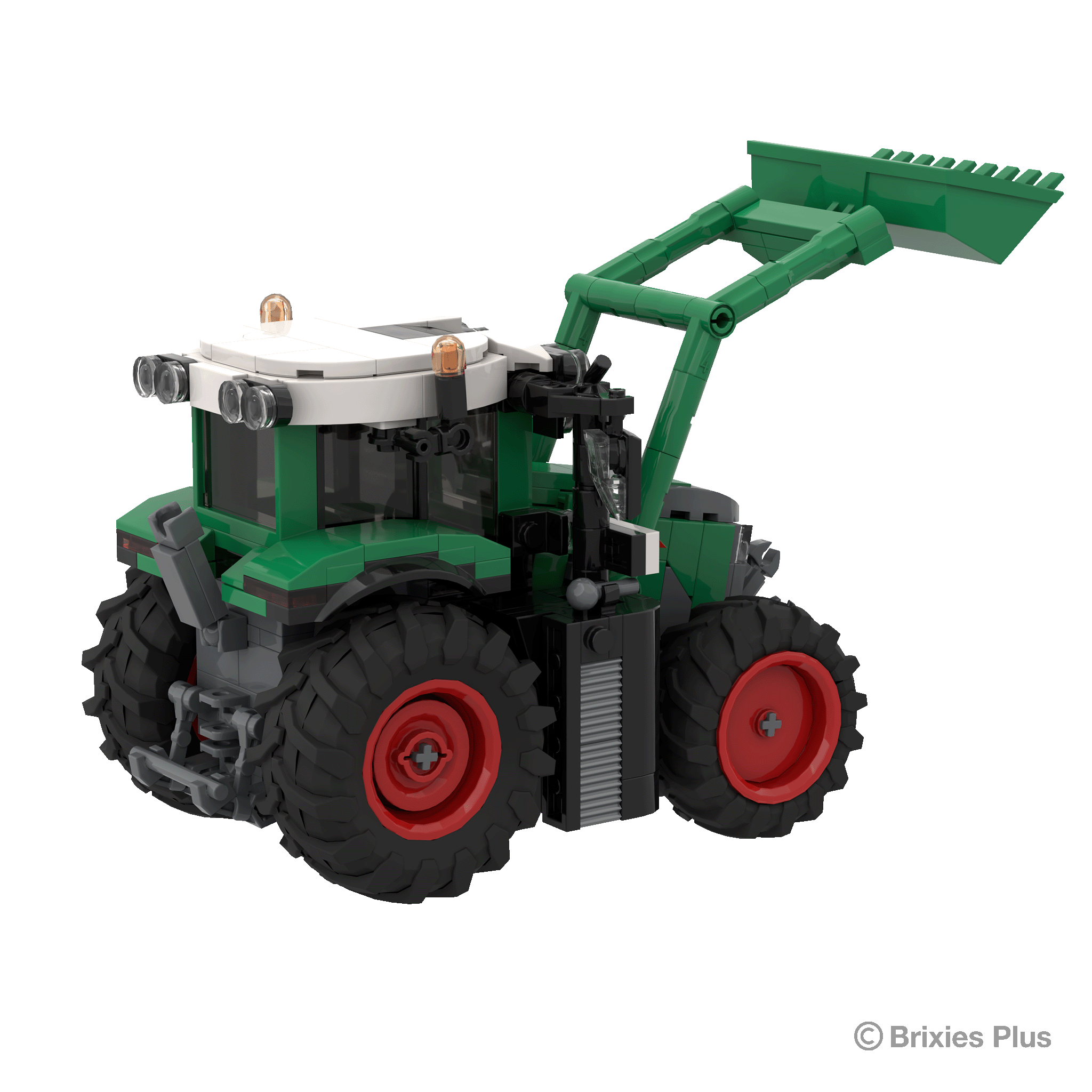 BRIXIES Plus Fendt 620 Vario mit Frontlader