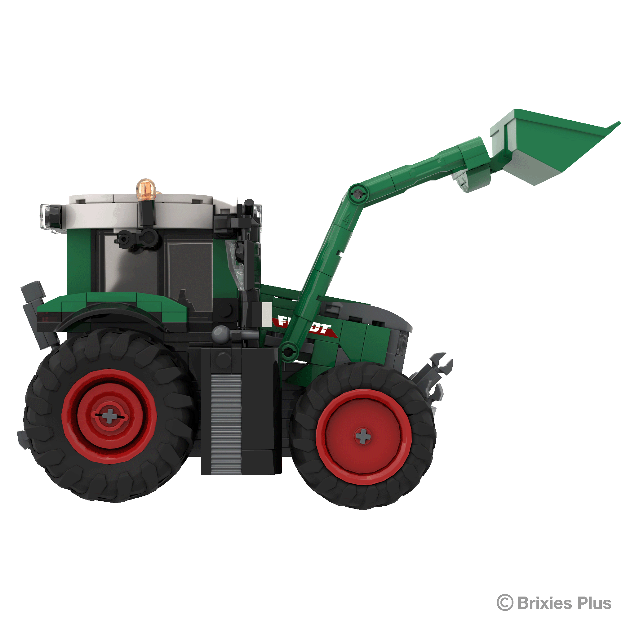 BRIXIES Plus Fendt 620 Vario mit Frontlader