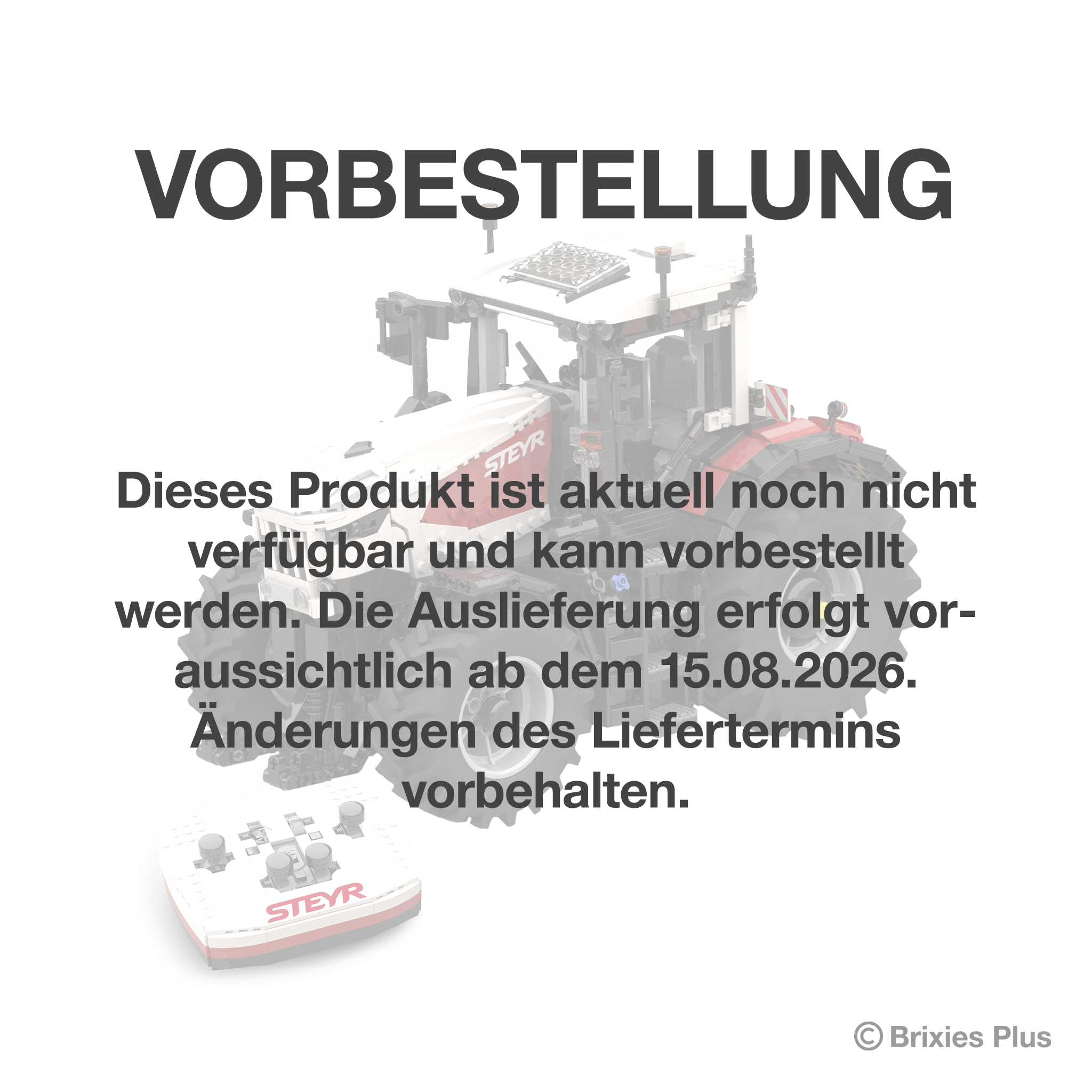 *SELECTIVE* BRIXIES Plus technology Steyr Cervus 6440 CVT