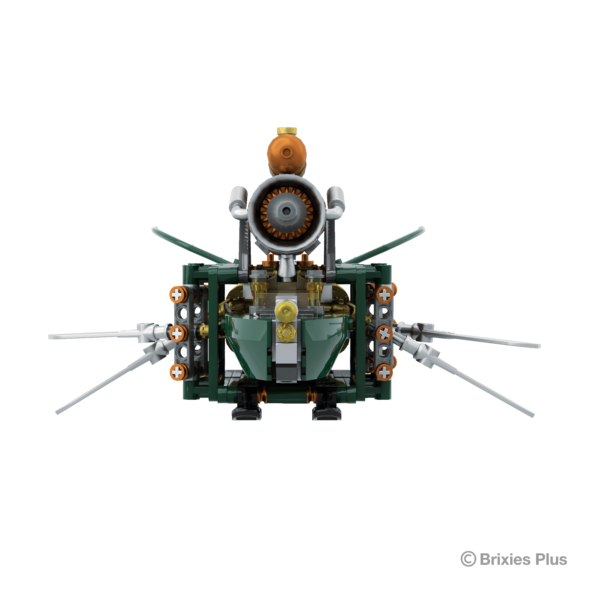 BRIXIES Plus Steampunk Race Car