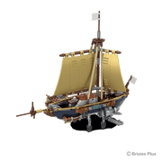 BRIXIES Plus Steampunk Sailing Yacht