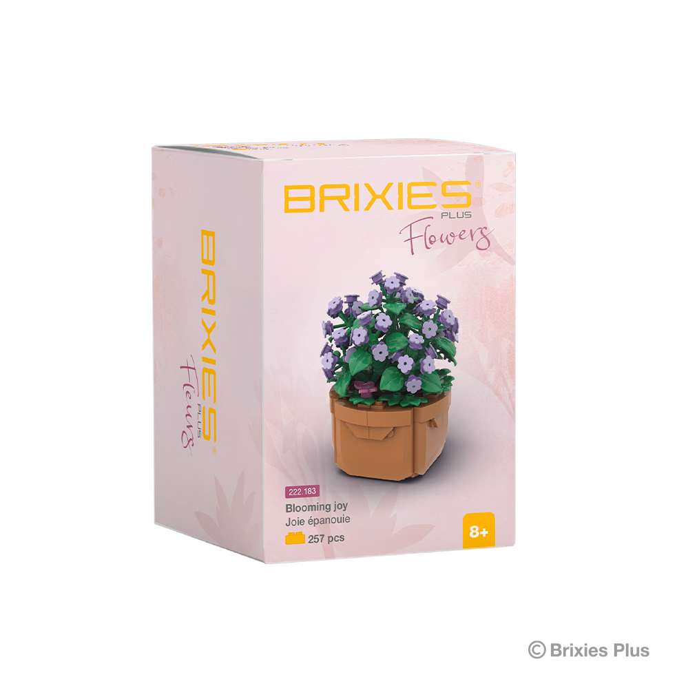 BRIXIES Plus Mini Blume "Blooming joy"