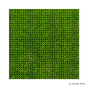 BRIXIES Plus Designer Platte Rasen 32 x 32 Noppen