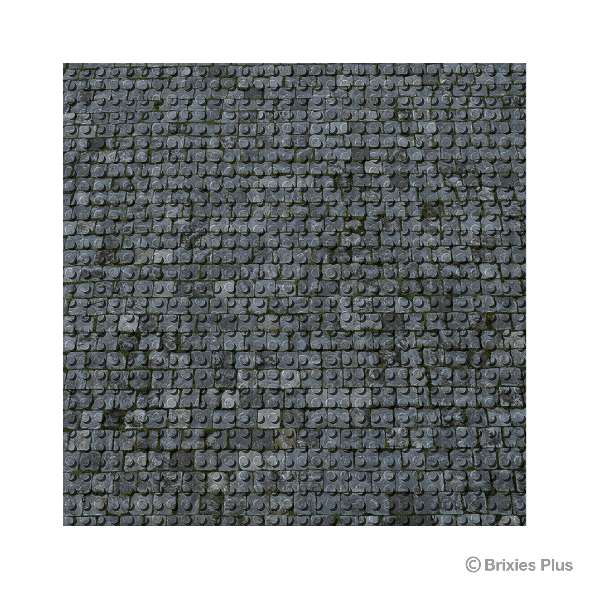 BRIXIES Plus Designer Platte Kopfsteinpflaster 32 x 32 Noppen
