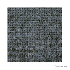 BRIXIES Plus Designer Platte Kopfsteinpflaster 32 x 32 Noppen