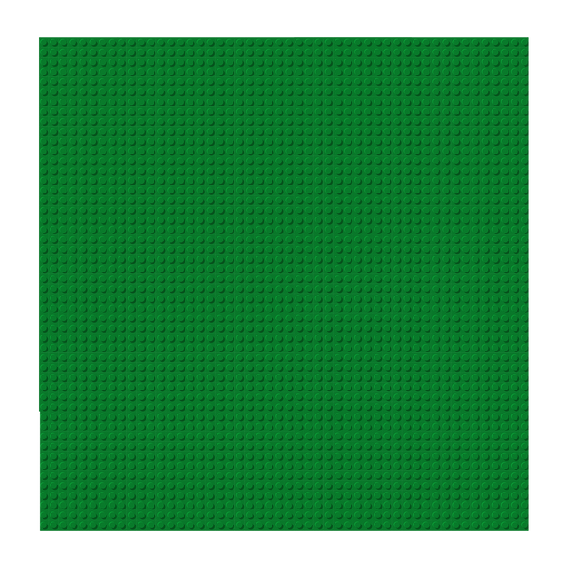 BRIXIES Plus Basis Platte Grün 50 x 50 Noppen