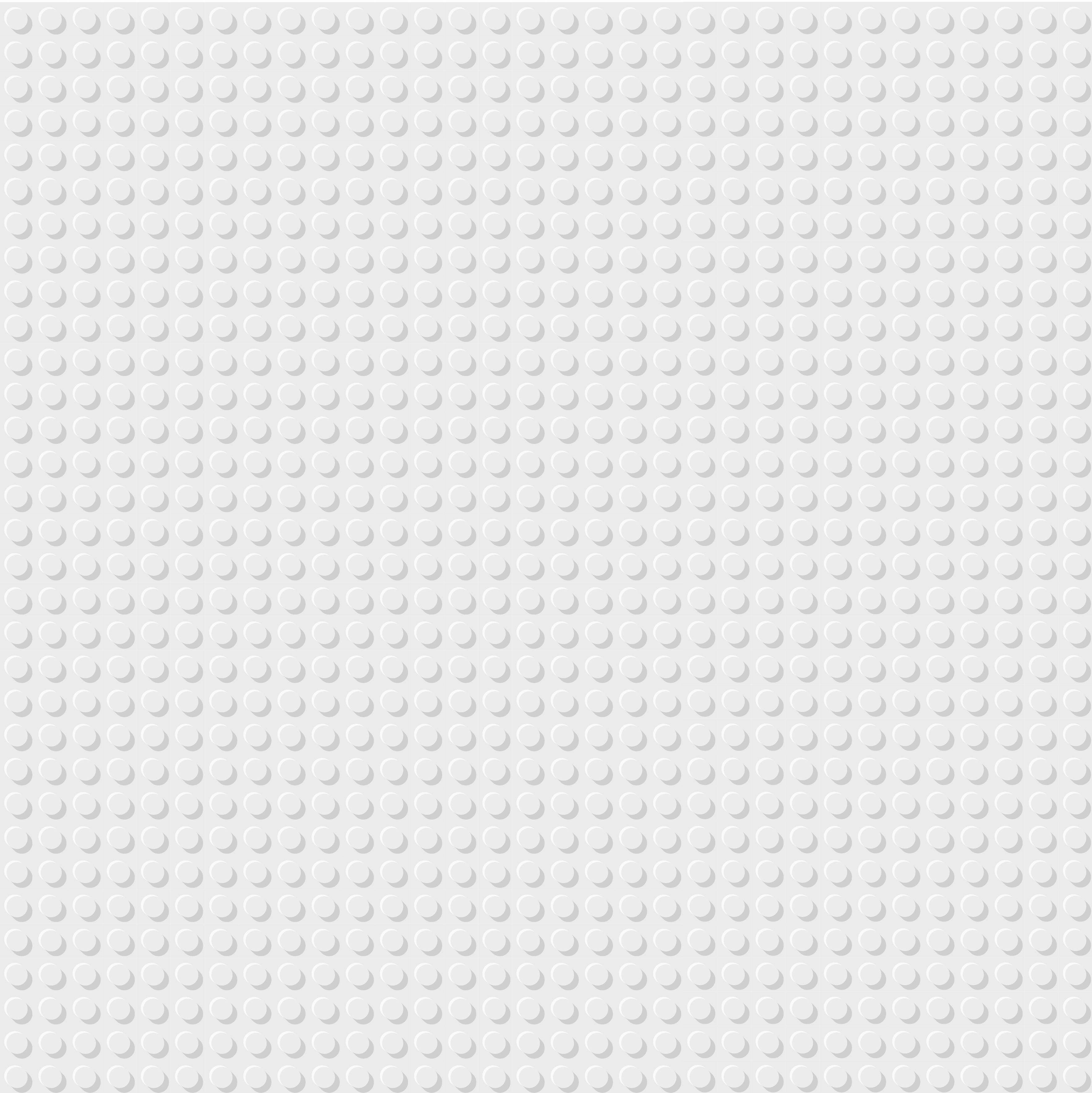 BRIXIES Plus Basis Platte transparent  32 x 32 Noppen