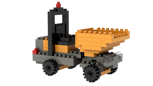 JCB construction dump truck