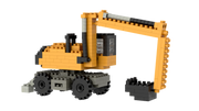 BRIXIES Wheeled Excavator