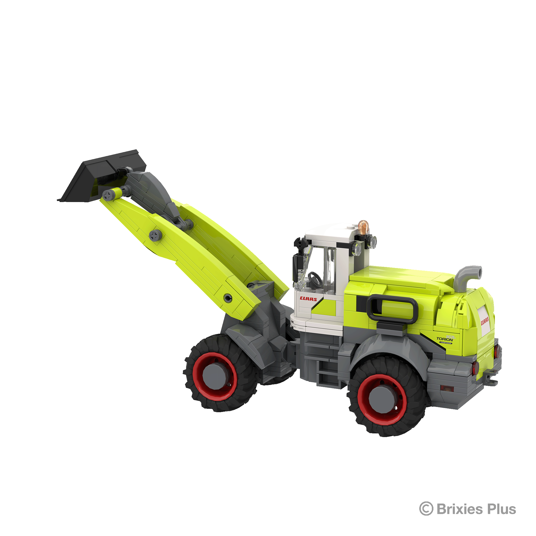 BRIXIES Plus CLAAS LEXION 8900 TERRA TRAC incl. trailer