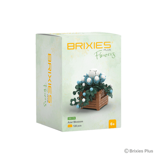 BRIXIES Plus Mini Blume "Azur Blossom"