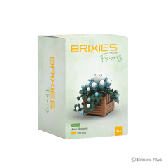 BRIXIES Plus Mini Blume "Azur Blossom"