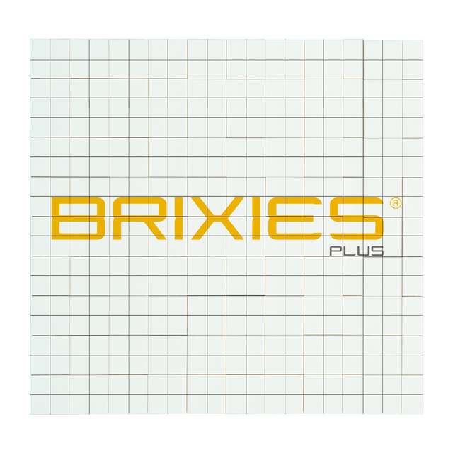 BRIXIES Plus Bedruckte Puzzle Platten nach Wunsch Weiß 20 x 20 cm